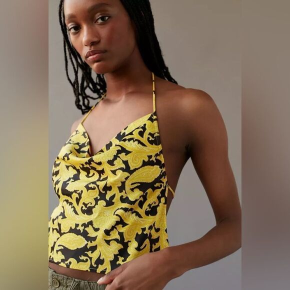 Urban Outfitters Cammille Tie Back Cami Size M - Picture 1 of 3